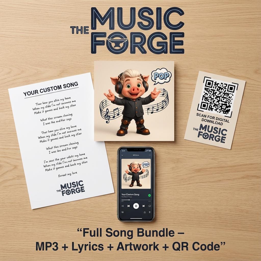 Love Personalized Song x2 | Custom Music Gift in 15+ Languages | Ludpig