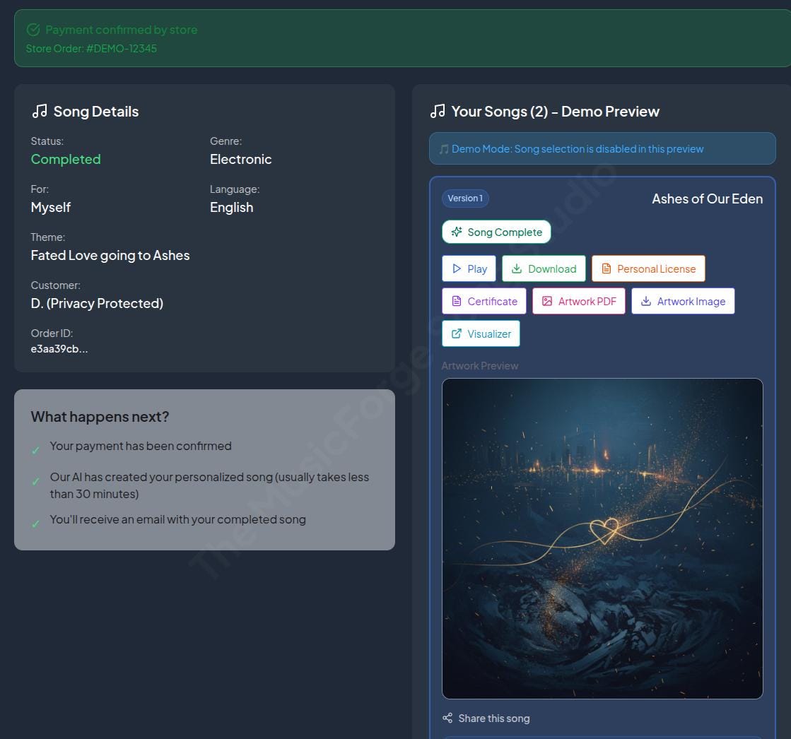 Birthday Personalized Song x2 | Custom Music Gift in 15+ Languages | Ludpig